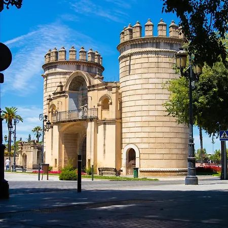 Alojamientos Puerta Palma Estudio Badajoz Exterior foto